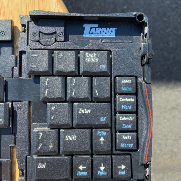 Targus Stowaway Black Portable Foldable Keyboard for Compaq iPAQ Pocket PC - Picture 4 of 6